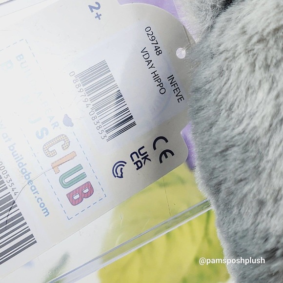 NWT Build A Bear Pride HIPPO & Rainbow Shirt Shorts, Wristie LGBTQ Clothes Heart - Picture 13 of 16